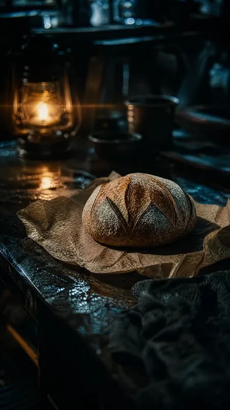 The sourdough loaf as a Story 9:16 post